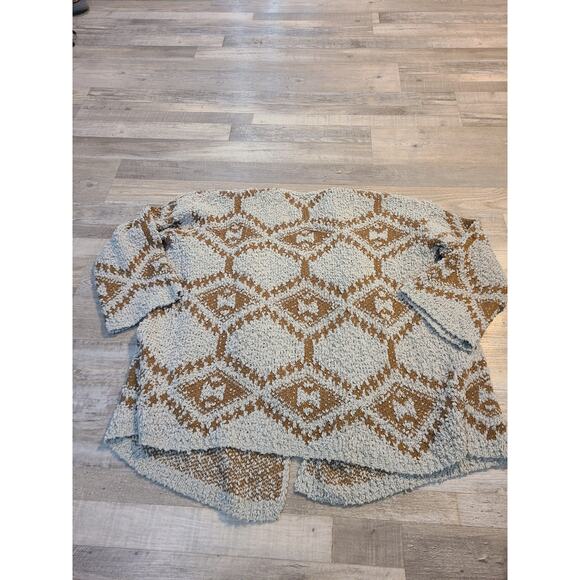 Pol large women's knit cardigan sweater - Picture 2 of 6